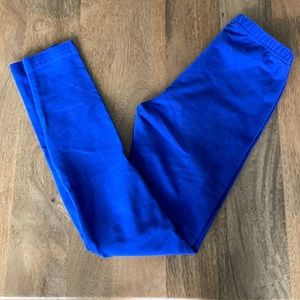 American Apparel blue leggings, S